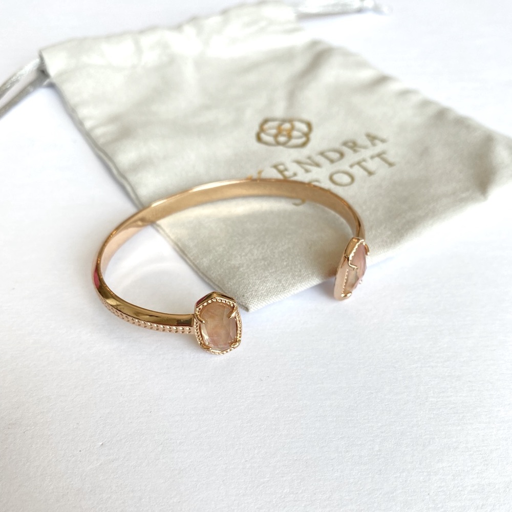 Kendra Scott Elton Cuff Bracelet Rose Gold